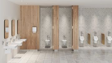 Decorum 21 x 20-1/4-Inch (533 x 514 mm) Wall-Hung EverClean Sink With Center Hole Only by American Standard - view 9