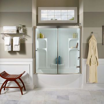 Ovation 60-Inch High Sliding Tub Door by American Standard - view 5