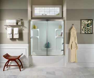 Ovation 60-Inch High Sliding Tub Door by American Standard - view 6