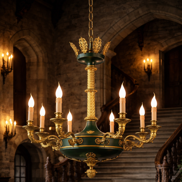 Castle Este chandelier by Il Bronzetto - view 2