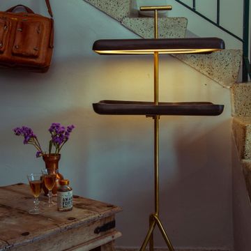 Armor tree wireless floor lamp by Il Bronzetto - view 3