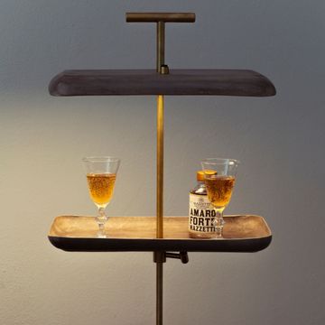 Blossom Camelia table lamp by Il Bronzetto - view 2