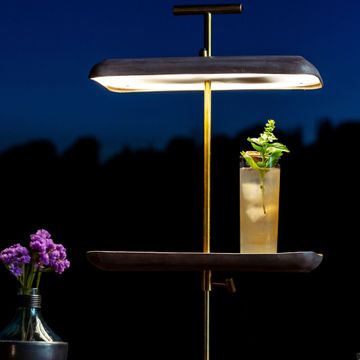 Blossom Camelia table lamp by Il Bronzetto - view 3