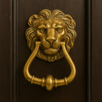Fauna Savana - brass door knocker by Il Bronzetto - view 2