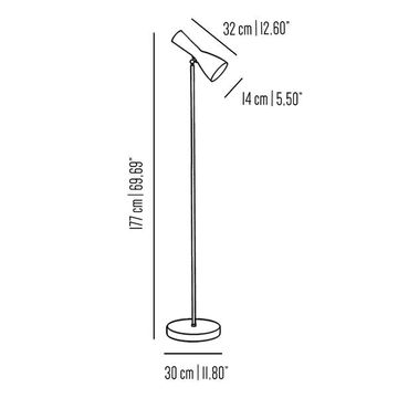 Wormhole - stand floor lamp by Il Bronzetto - view 4