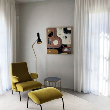 Wormhole - floor lamp with double jointed arm by Il Bronzetto - view 6