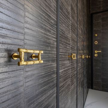 Bamboo Osaka – bamboo brass knob by Il Bronzetto - view 2