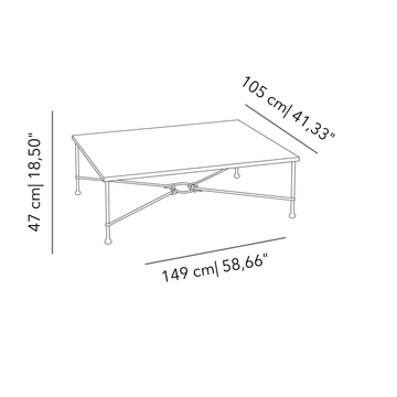 Eden outdoor table by Il Bronzetto - view 3
