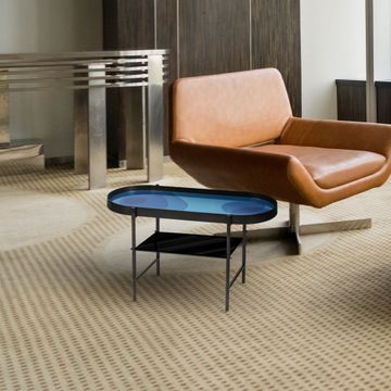 Blossom Float oval coffee table with removable tray by Il Bronzetto - view 2