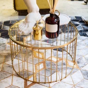 Cage coffee table by Il Bronzetto - view 4