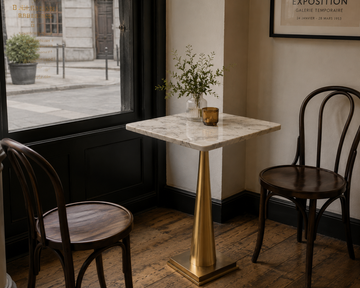 Iconic round bistrot table by Il Bronzetto - view 8