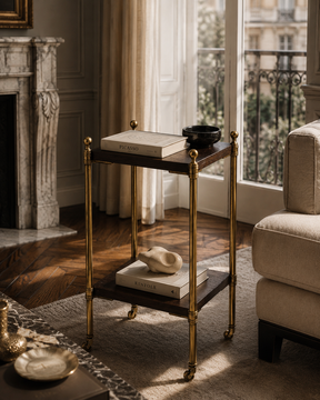 Urban Passepartout side table with wheels by Il Bronzetto - view 2