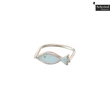 Flounder brass ring by Fabian Crosta by Il Bronzetto - view 2