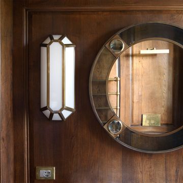 Geoemtria Octa wall light by Il Bronzetto - view 3