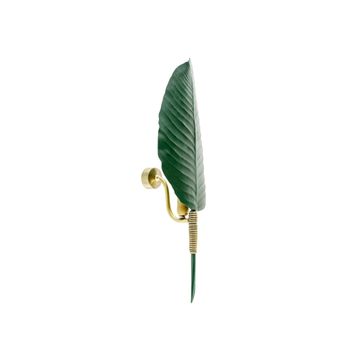 Hortus Heliconia leaf wall light by Il Bronzetto - view 2