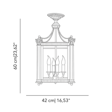 Castle Este lantern by Il Bronzetto - view 2