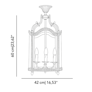 Castle Gonzaga lantern by Il Bronzetto - view 4