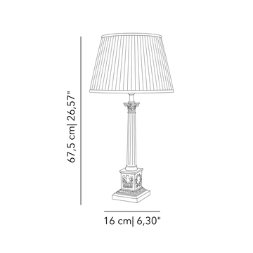 Mytho Olimpia table lamp by Il Bronzetto - view 2