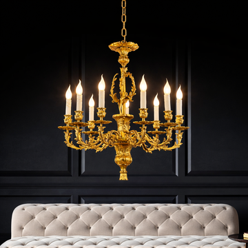 Palmira Laurum chandelier by Il Bronzetto - view 3