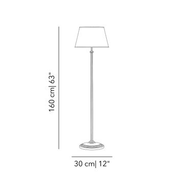 Arcadia Tosca floor lamp by Il Bronzetto - view 2