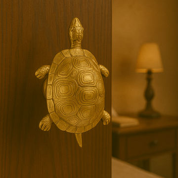 Fauna Thalassa - brass turtle knob by Il Bronzetto - view 2