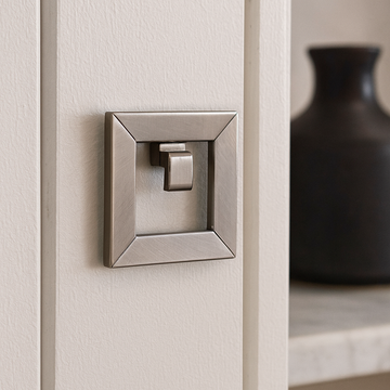 Geometria Polanco - brass knob by Il Bronzetto - view 2