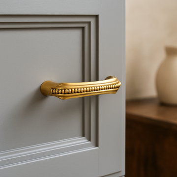 Geometria Wynwood - brass knob by Il Bronzetto - view 2