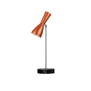 Wormhole - orange table lamp by Il Bronzetto - view 7