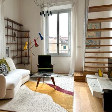 Wormhole - three lights floor lamp by Il Bronzetto - view 3