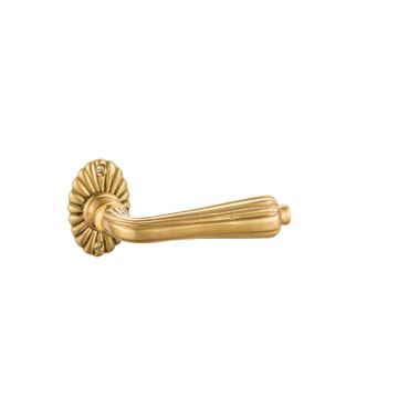 Brera passeggiata volpi - brass door handle by Il Bronzetto - view 2
