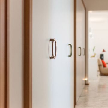 Geometria Ebisu - brass knob by Il Bronzetto - view 3