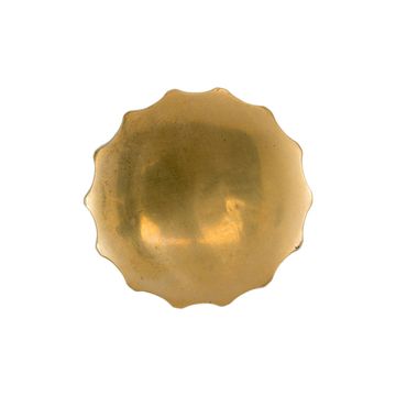 Geometria Gràcia - brass knob by Il Bronzetto - view 2