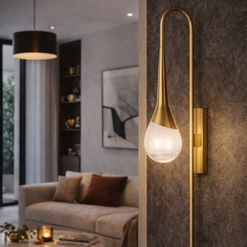 Perpetua wall light with clear glass by Il Bronzetto - view 4