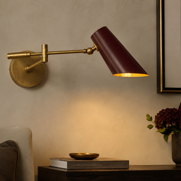 Blossom Camelia wall light with joint by Il Bronzetto - view 3
