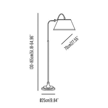 Studio Clarissa adjustable floor lamp by Il Bronzetto - view 3