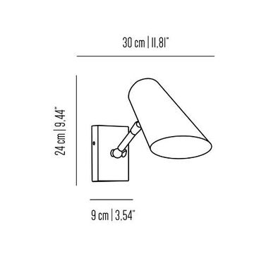 Blossom Camelia wall light by Il Bronzetto - view 3