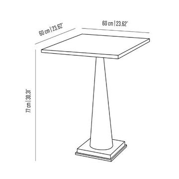 Iconic round bistrot table by Il Bronzetto - view 6
