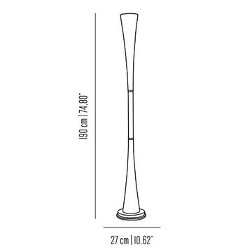 I conic stand floor lamp by Il Bronzetto - view 3