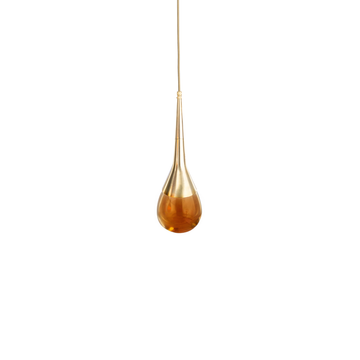 Perpetua - suspension with colored glass by Il Bronzetto - view 3