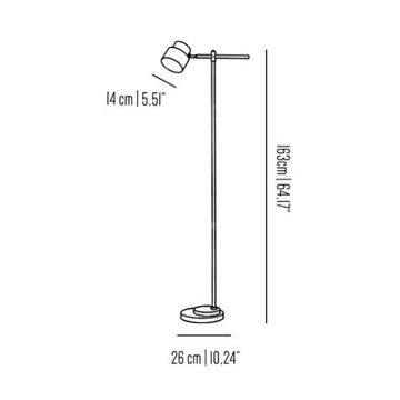 Satellite stand floor lamp by Il Bronzetto - view 4