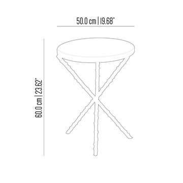 Rosa canina round table by Il Bronzetto - view 7