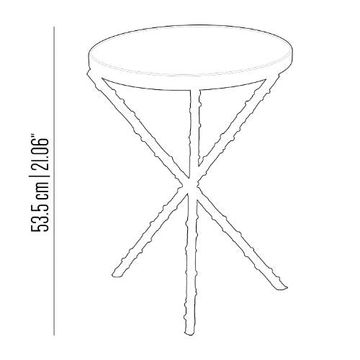 Rosa canina round table by Il Bronzetto - view 8