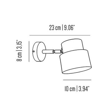 Satellite wall light by Il Bronzetto - view 5