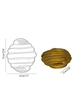 Oceano Bullia - seashell brass knob by Il Bronzetto - view 3
