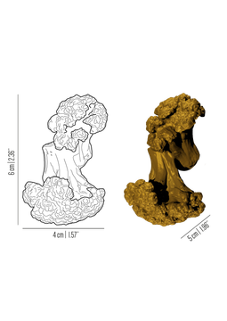 Orto Contadino – broccoli brass knob by Il Bronzetto - view 3