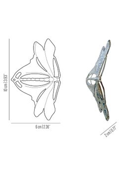 Fauna Iris – dragonfly brass knob by Il Bronzetto - view 3