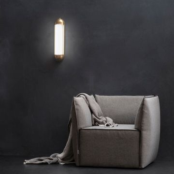 Canneté - half cylindrical wall light rounded by Il Bronzetto - view 3