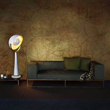 Blossom Camelia table lamp by Il Bronzetto - view 4