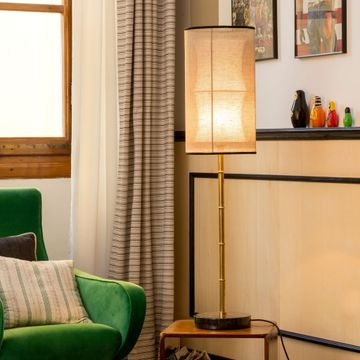 Bamboo table lamp by Il Bronzetto - view 2