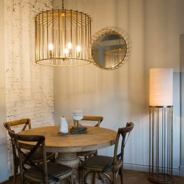 Cage chandelier by Il Bronzetto - view 3